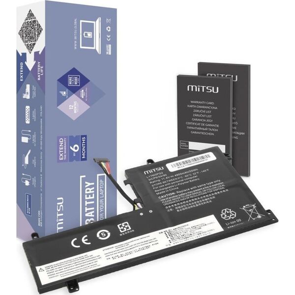 Bateria Mitsu Bateria Lenovo Legion Y530 Y730 Y7000 L17C3PG2