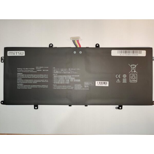 Bateria Mitsu Bateria C41N1904 do Asus UX325JA UX325EA UX363EA UM425IA UX425JA