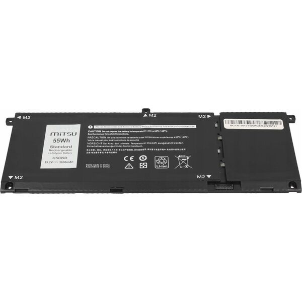 Bateria Mitsu Bateria H5CKD do Dell Inspiron 5400 5401 5402 5406 5501 5508