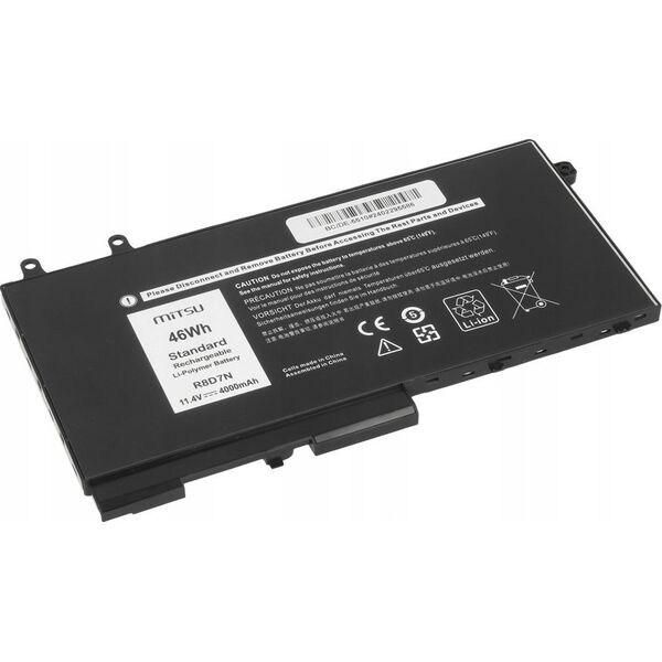 Bateria Mitsu Batereia R8D7N do Dell Latitude 5410 5411 5500 Precision 3541 3550 - 11.4V