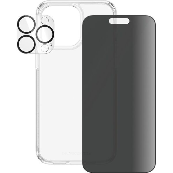 PanzerGlass PanzerGlass iPhone 15 Pro Max 3-in-1 Privacy Pack