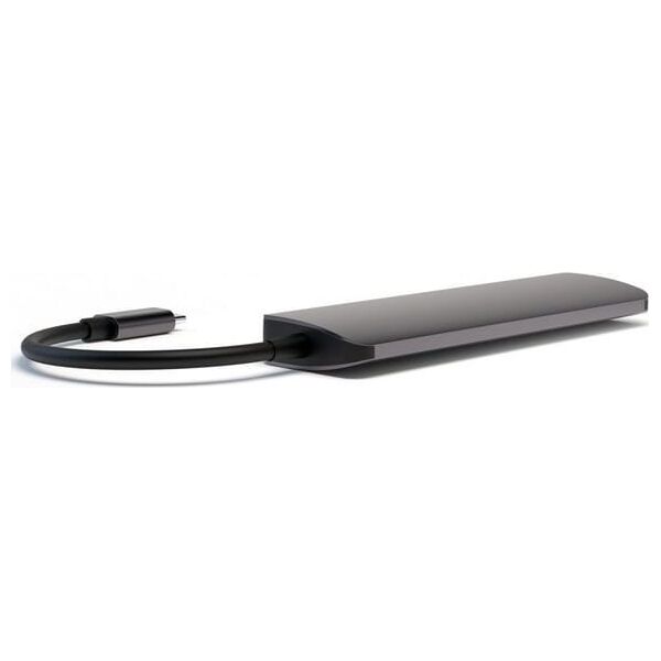 4smarts Προσαρμογέας USB Hub 4smarts 6in1 με DeX-Funktion, spacegrau 13357030 4250774955341