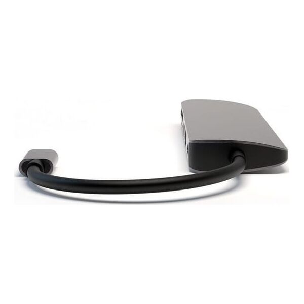 4smarts Προσαρμογέας USB Hub 4smarts 6in1 με DeX-Funktion, spacegrau 13357030 4250774955341