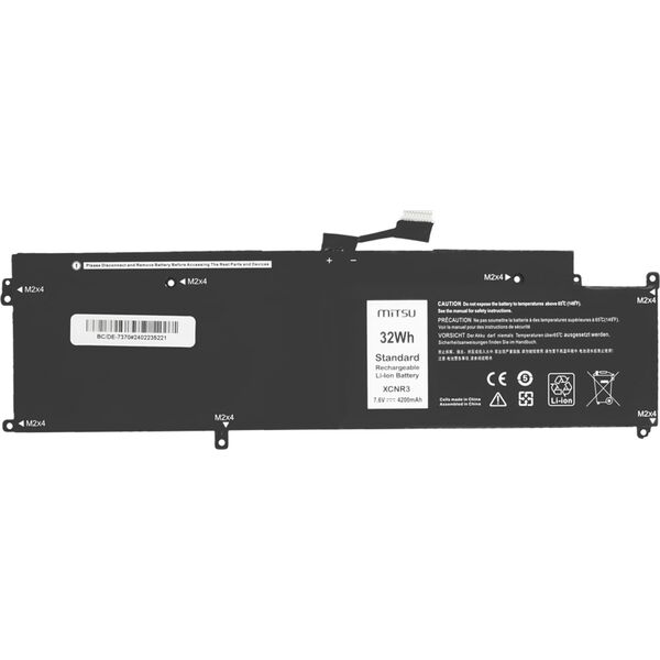 Bateria Mitsu Bateria Mitsu do Dell Latitude 13 (7370), (E7370)