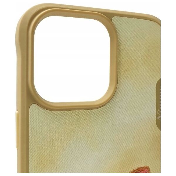 Nimmy case iPhone 15 Pro Max 6.7" khaki Big Eyed Pet 2.0 Cat
