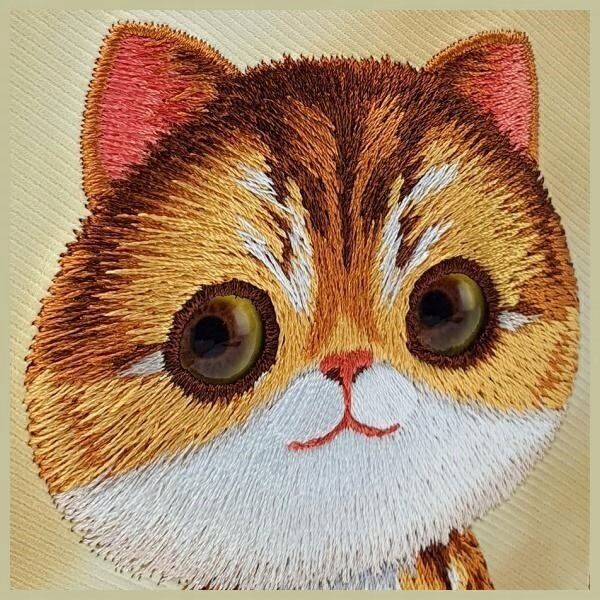 Nimmy case iPhone 15 Pro Max 6.7" khaki Big Eyed Pet 2.0 Cat