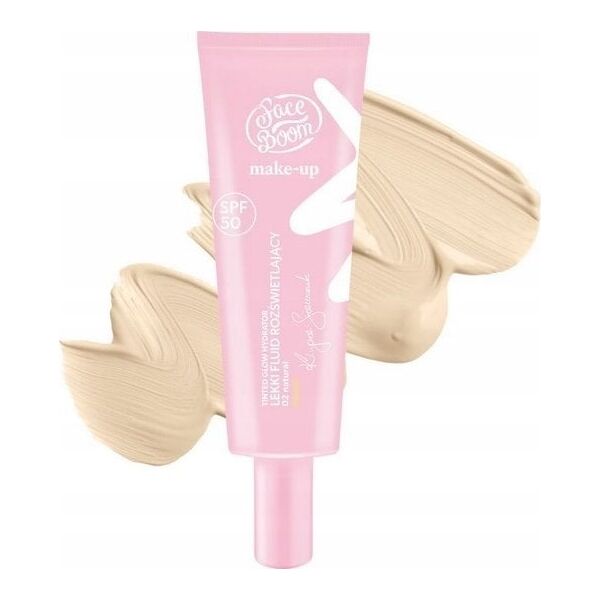 FACE BOOM_Make-Up Tinted Glow Hydrator lekki fluid rozświetlający 02 30g