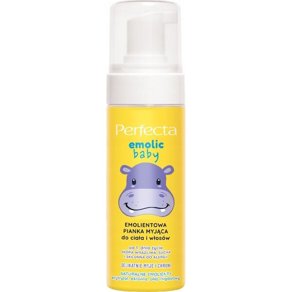 PERFECTA_Emolic Baby emolientowa pianka myjąca do ciała 160ml