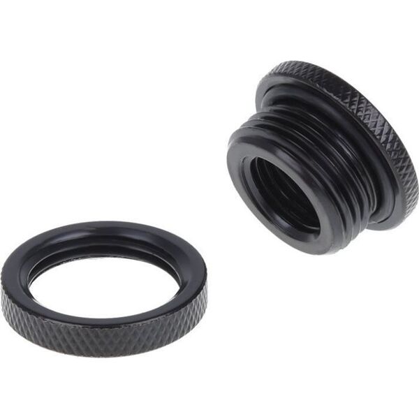 Alphacool Alphacool bulkhead G1 / 4 connection (black, short version)