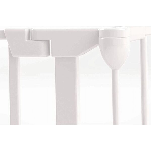 Flamingo Noma 3-częściowa bramka zabezpieczająca Modular, metalowa, biała