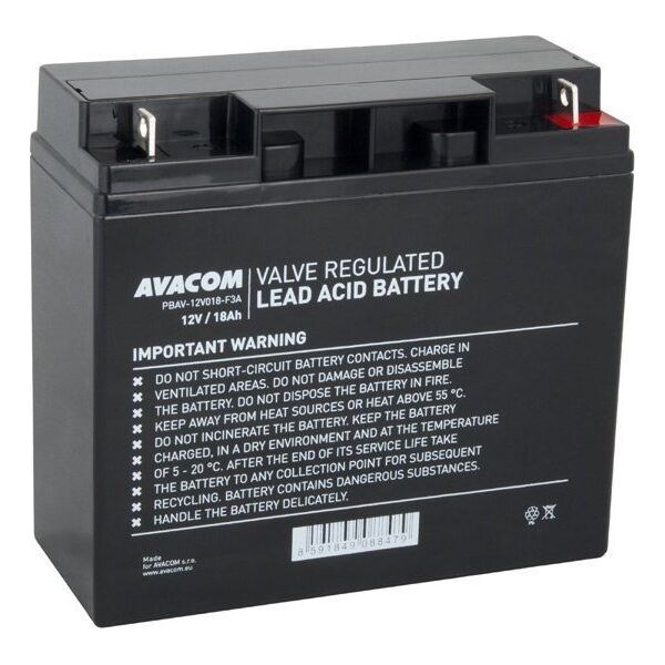 Avacom Avacom baterie Standard, 12V, 18Ah, PBAV-12V018-F3A