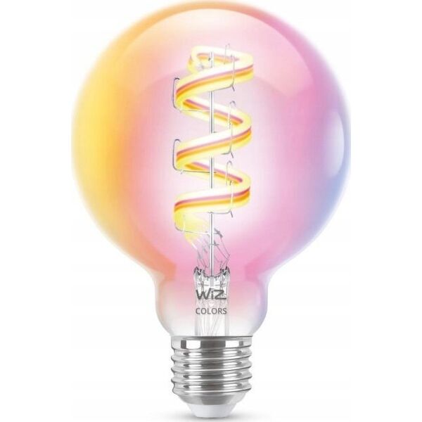 WiZ WiZ,Globe,6,3W,2200-6500 (RGB),G95,E27,1 pcs lightsource