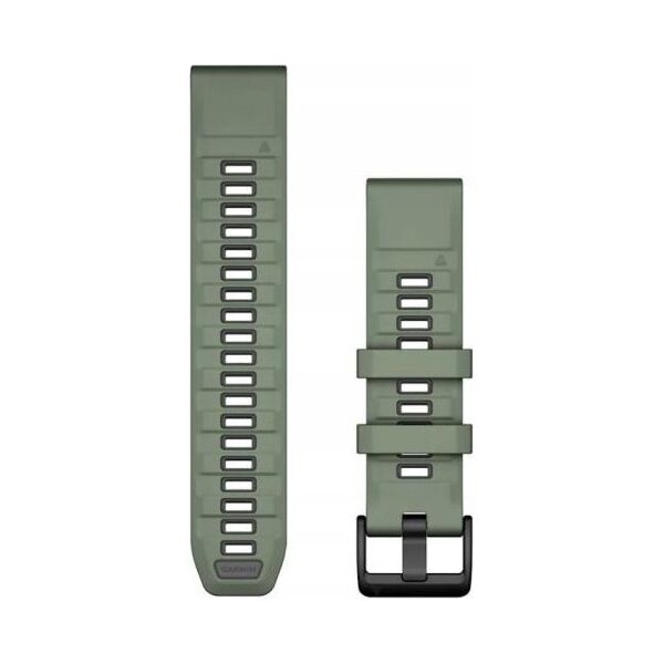 Garmin Garmin Ersatzarmband QuickFit 22mm Silikon Weidengrün/Graphit