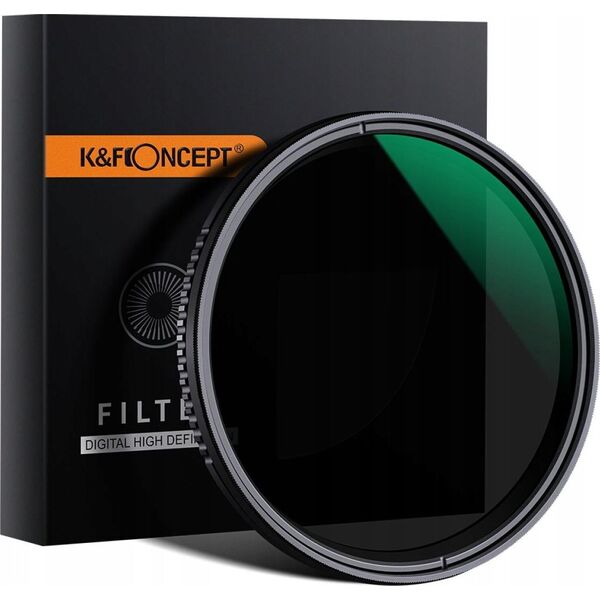Filtr K&F Filtr ND 82mm REGULOWANY szary FADER ND8-ND2000 KF () - 101386