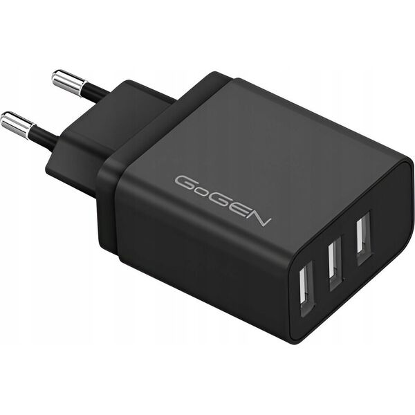 Ładowarka GoGEN Ładowarka siec. 3x USB 15,5W 3,1A GoGEN - ACH301B