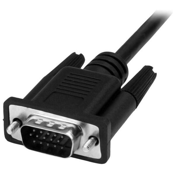 Kabel USB StarTech USB-C - D-Sub (VGA) 1 m Czarny (CDP2VGAMM1MB)