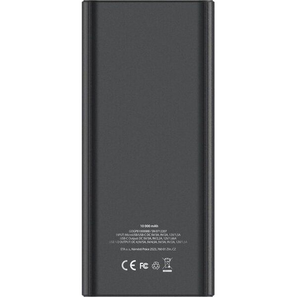 Powerbank GoGEN Power Bank 10 000 mAh Gogen PB100008B czarny