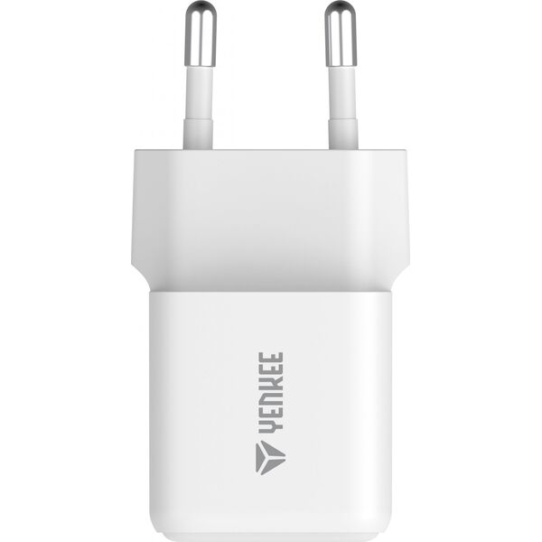 Ładowarka Yenkee Ładowarka sieciowa USB C 20W 3A Power Delivery 3.0 QC 3.0 Biała