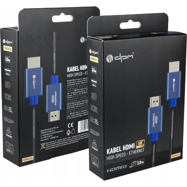 Kabel DPM Kabel HDMI-HDMI DPM 4K 3m