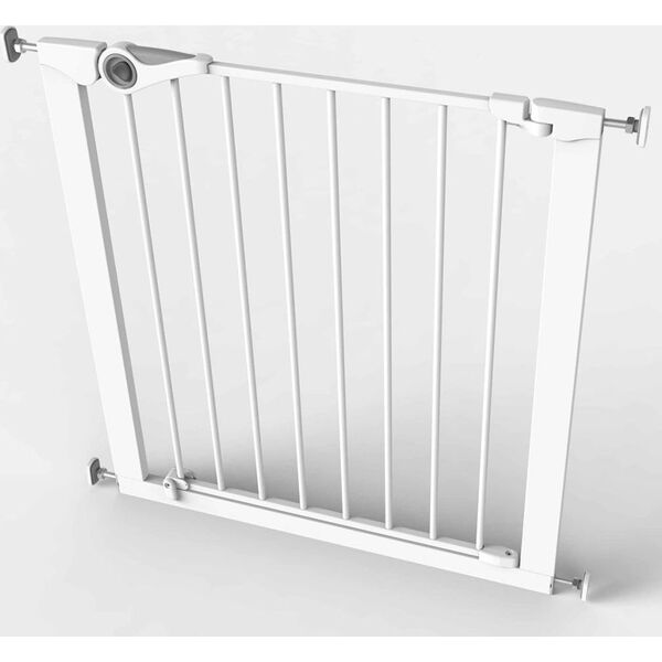 Noma Noma Bramka zabezpieczająca Easy Pressure Fit, 75-82 cm, metal, biała