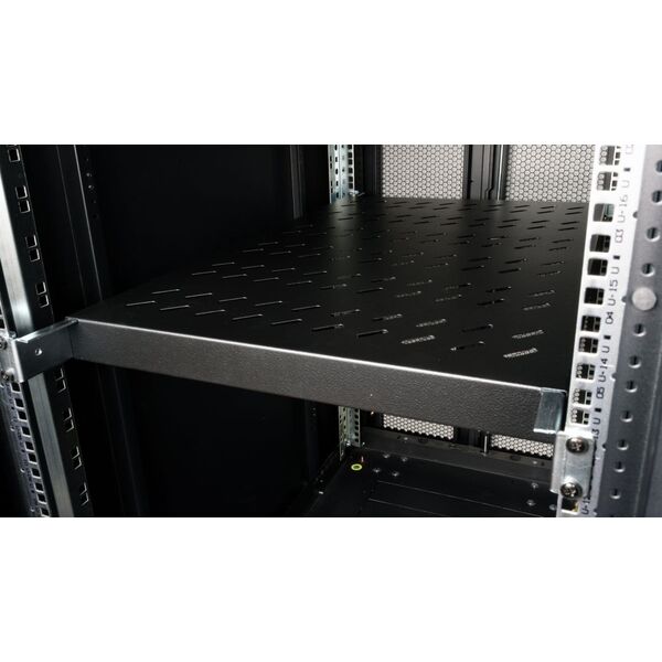 Szafa Equip Equip Fachboden variabel 19" für Serverschränke,1U 100cm sw