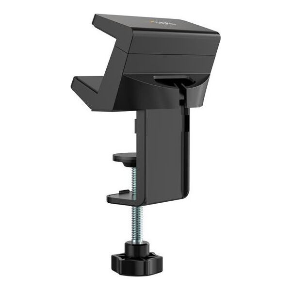 Organizer StarTech StarTech PWRSTRPCLMP organizator na kable Biurko Czarny 1 szt.