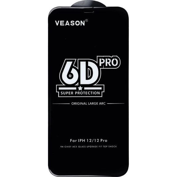 TelForceOne Szkło Hartowane 6D Pro Veason Glass - do Motorola G22 / E22s / E32 / E32s czarny