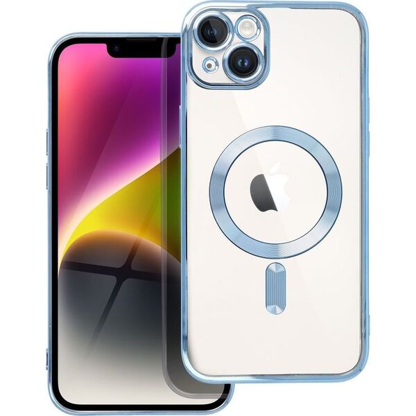 OEM Futerał ELECTRO MAG COVER kompatybilny z MagSafe do IPHONE 14 Plus niebieski
