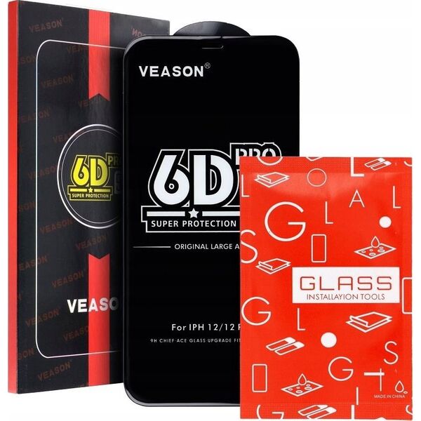 Wozinsky Szkło Hartowane 6D Pro Veason Glass - do Huawei P30 Lite czarny