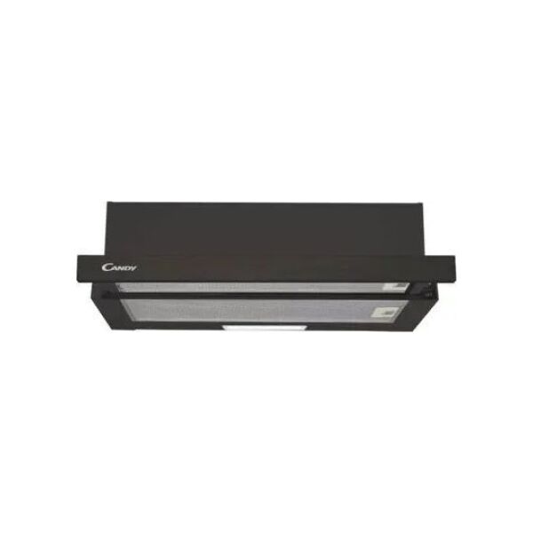 Okap Candy Candy CBT625/2B/1 Pół wbudowany (wyciągany) Czarny 332,1 m³/h B