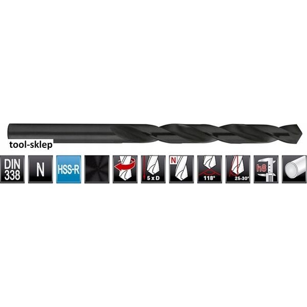 Sourcing 25-piece drill set RUKO Terrax HSS