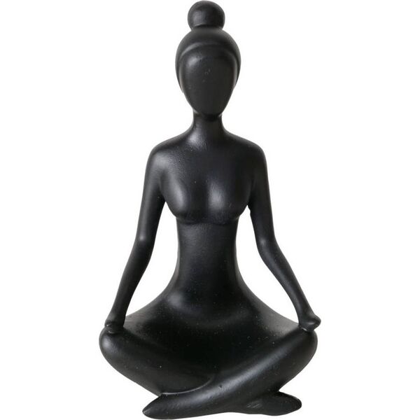 Boltze Figurka dekoracyjna Joga, kobieta, 10 cm