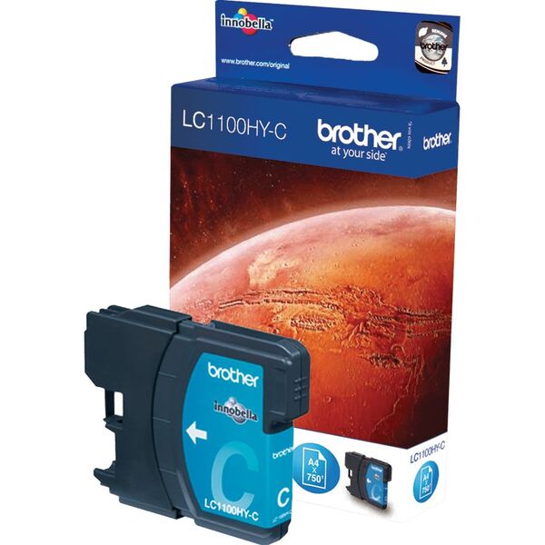 Tusz Brother Tusz cyjanowy LC-1100HYC