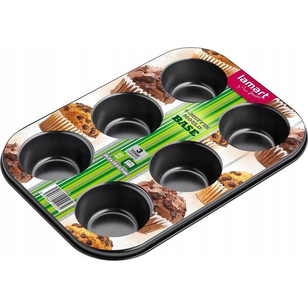 Lamart LT3071 Forma do muffinek 6 szt. LAMART