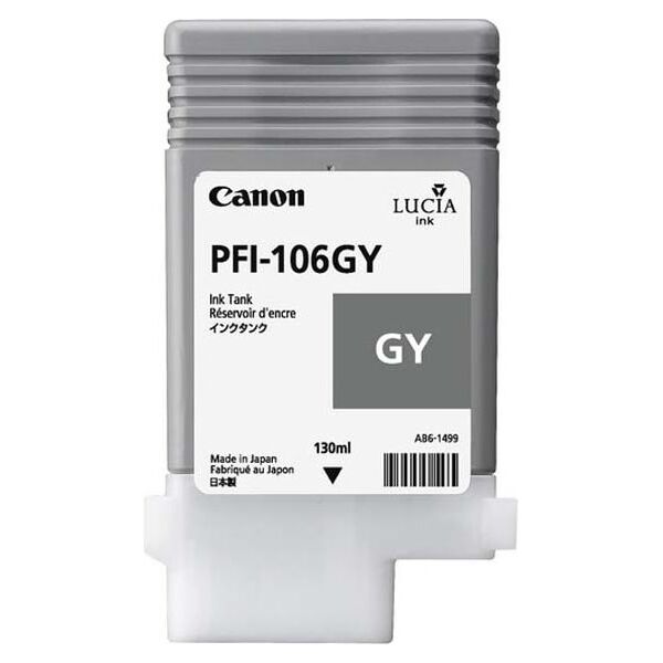 Tusz Canon oryginalny ink PFI106GY (6630B001)
