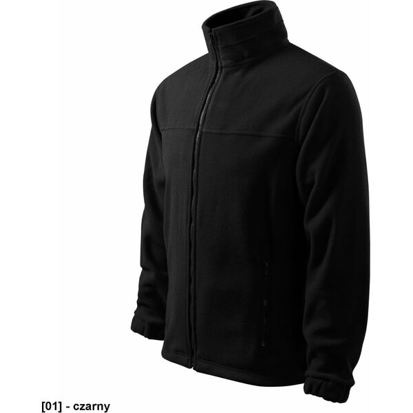 RIMECK Jacket 501 - ADLER - Polar męski, 280 g/m, 100% poliester - czarny 2XL