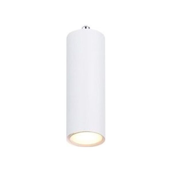 Lampa wisząca Globo Wisząca lampa Robby 57911HW loftowa tuba do pokoju biała