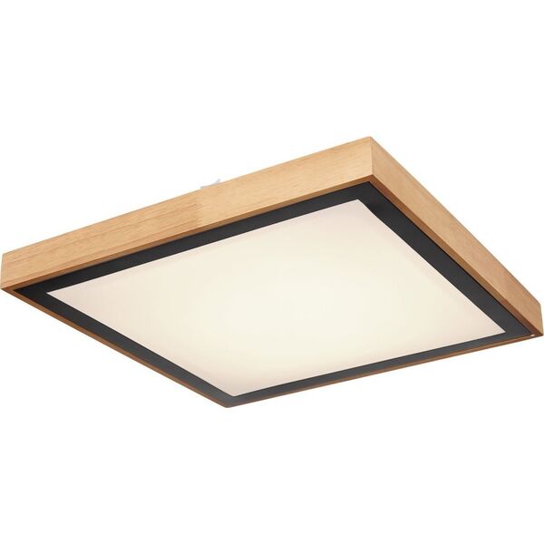 Lampa sufitowa Globo Sufitowa lampa drewniana Bruno 41764-24Q LED 24W eko