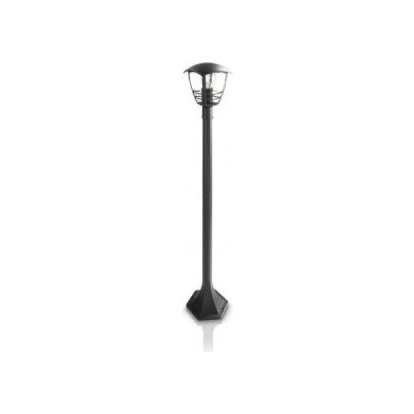 Philips Creek lampa ogrodowa słupek czarny 1x60W 230V (15383/30/16)