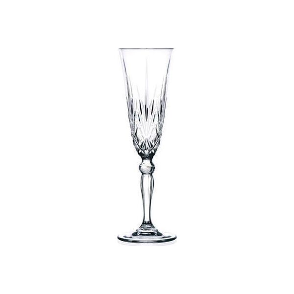 RCR RCR Crystal Melodia taurės šampanui, 6 vnt
