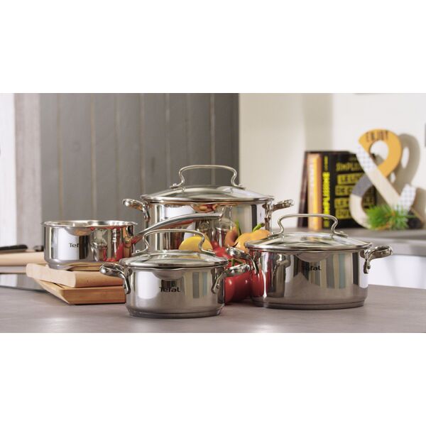 Tefal Garnek Duetto+ 18 cm srebrny