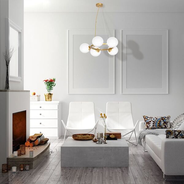 Lampa wisząca Eko-Light Lampa wisząca VIENNA 5xE14