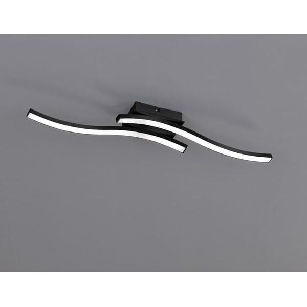 Lampa sufitowa Trio RL Lampa przysufitowa ledowa czarna do salonu Trio RL ROUTE R62472132