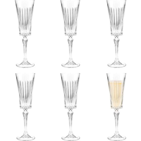 RCR KIELISZKI TIMELESS DO SZAMPANA 300ML 6SZT
