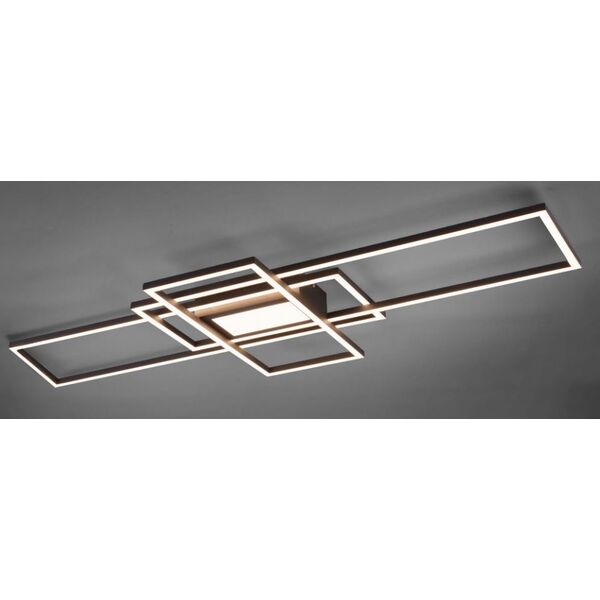 Lampa sufitowa Trio RL lampa sufitowa Irvine 105 cm led 60W stalowy antracyt