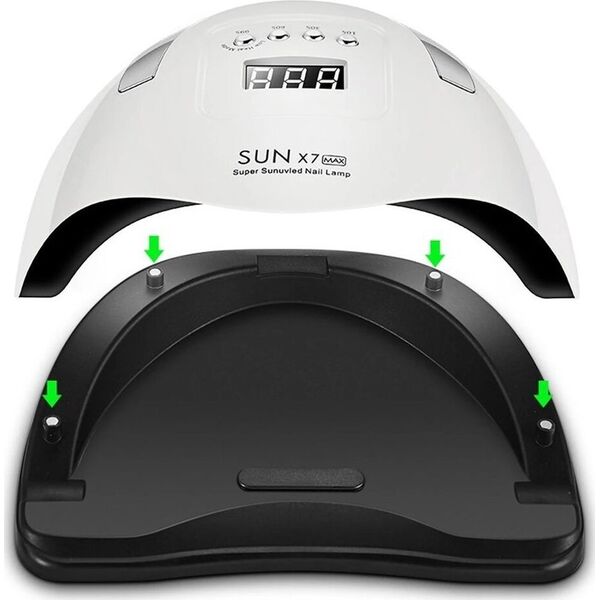 Lampa do paznokci ExtraLink EXTRALINK BEAUTY LAMPA UV LED DO PAZNOKCI 180W