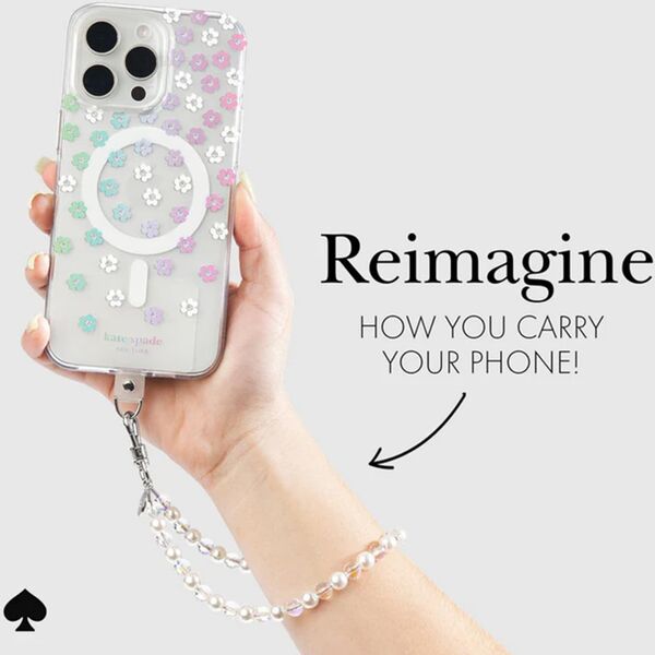Case-Mate Kate Spade New York Universal Phone Charm Wristlet - Uniwersalna smyczka do telefonu (Rock Candy)