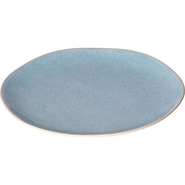 Triton ROSE&TULIPANI CONCERTO FUSE AZZURRO Zestaw 6 talerzy obiadowych 27 cm