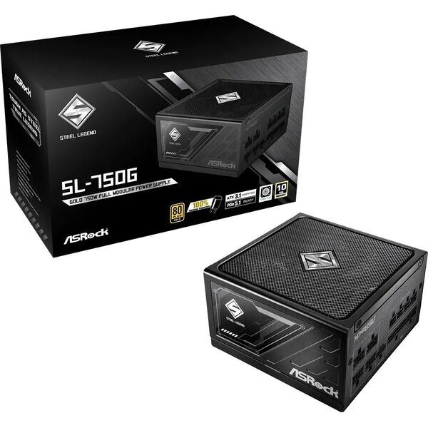 Τροφοδοτικό ASRock STEEL LEGEND 750W 80 Plus Gold 14450720 4710483948978