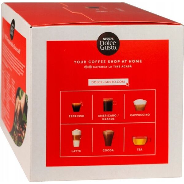 Coffee capsules NESCAFE(r) Dolce Gusto(r) Lungo, 16 pcs.